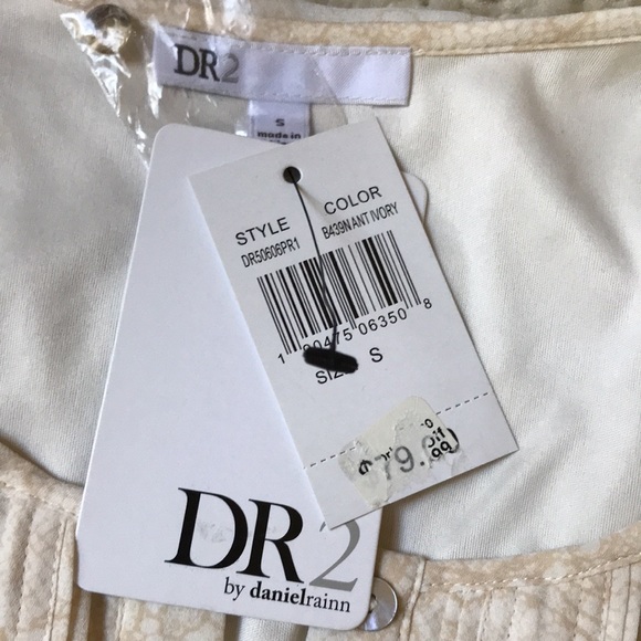 Pleated Floral Hem Sleeveless Shift Dress S - Picture 13 of 13